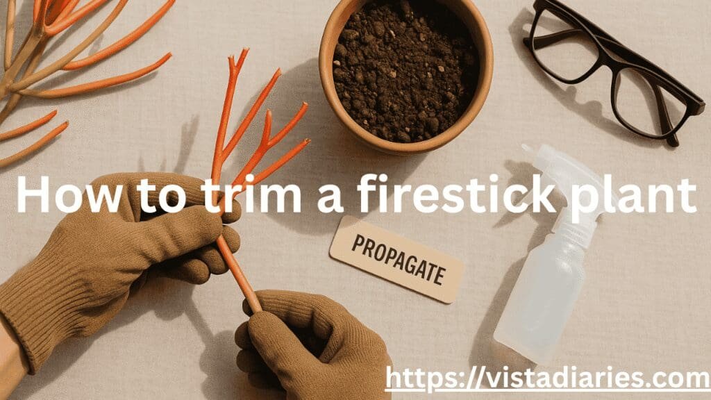 Firestick Plant Care & Propagation Guide | Toxic Sap Warning, Poisonous to Dogs and Humans