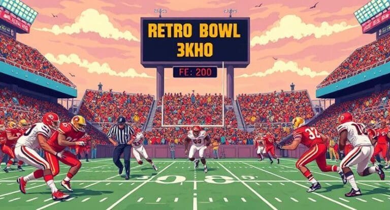 Retro Bowl 3kh0 — The Ultimate Retro Football Experience Reimagined