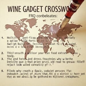 Wine Gadget Crossword