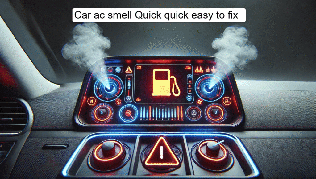Car AC Smells Like Gas Dangerous Causes You Shouldn’t Ignore