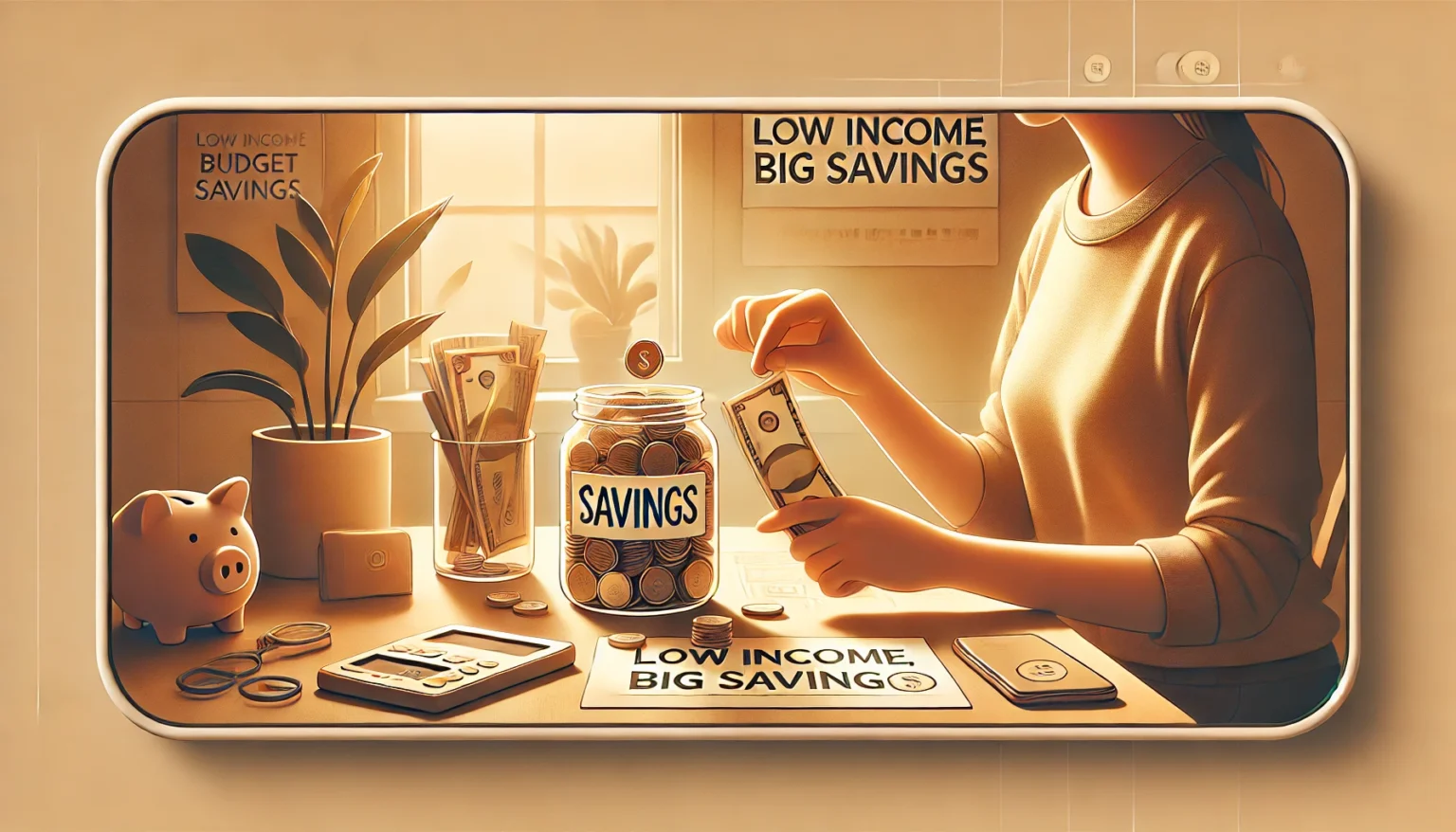 Low Income, Big Savings Practical Ways to Save Money Every Month