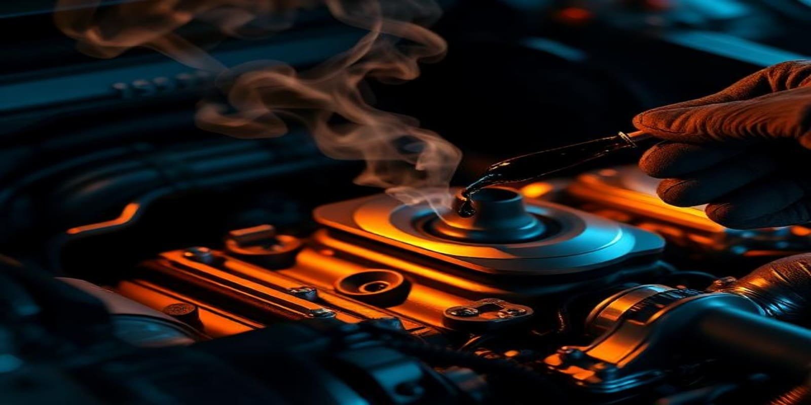 Car from Burning Oil