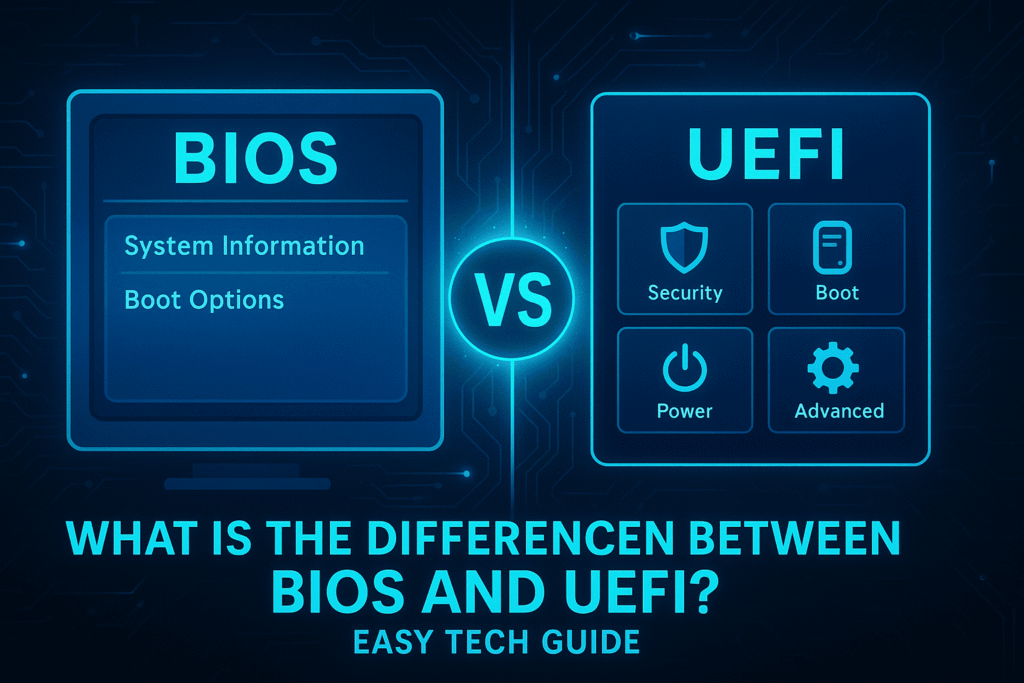 What Is the Difference Between BIOS and UEFI? Easy Tech Guide